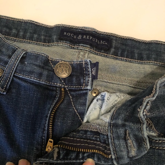 Vintage Rock & Republic Kassandra Studded Jeans - Picture 3 of 8